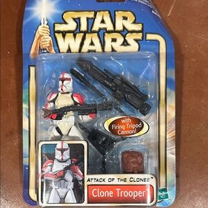 Hasbro Star Wars Clone Trooper with Red and White Armor